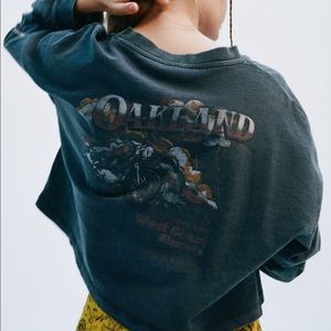 Urban Outfitters Long Sleeve Crop